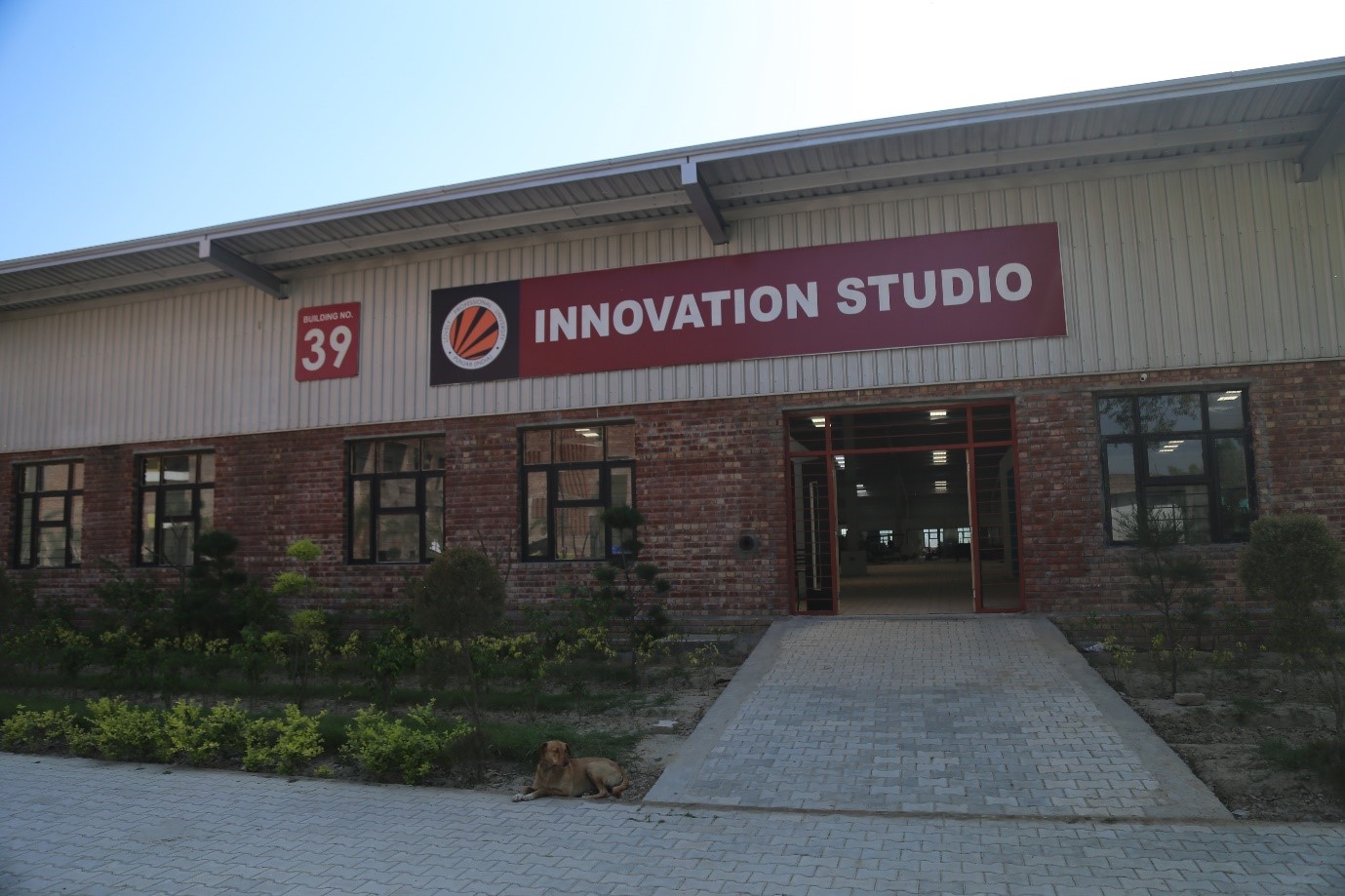 Innovation Studio building facade at LPU
